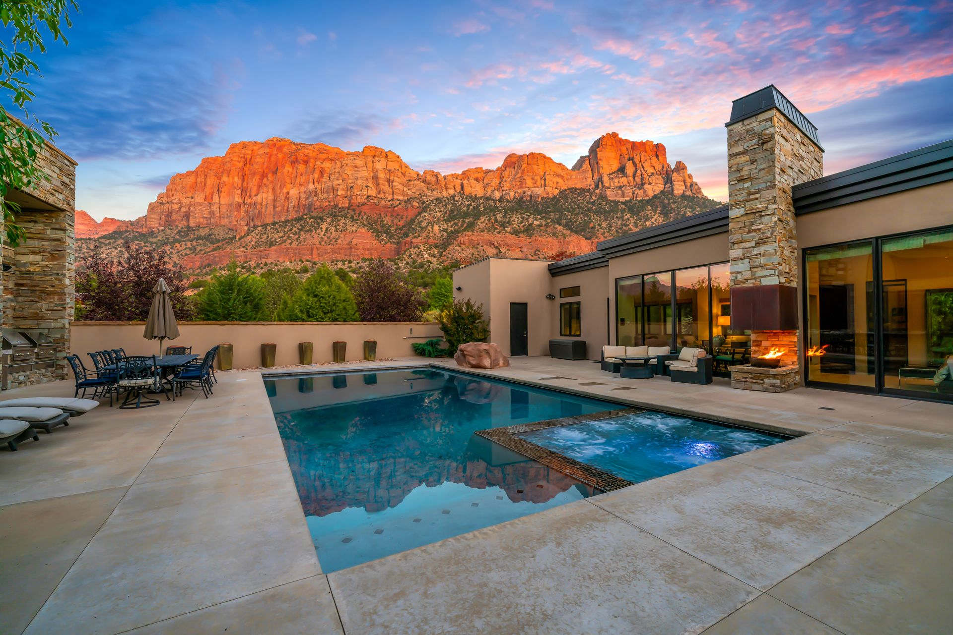 Pool Beneath the Cliffs