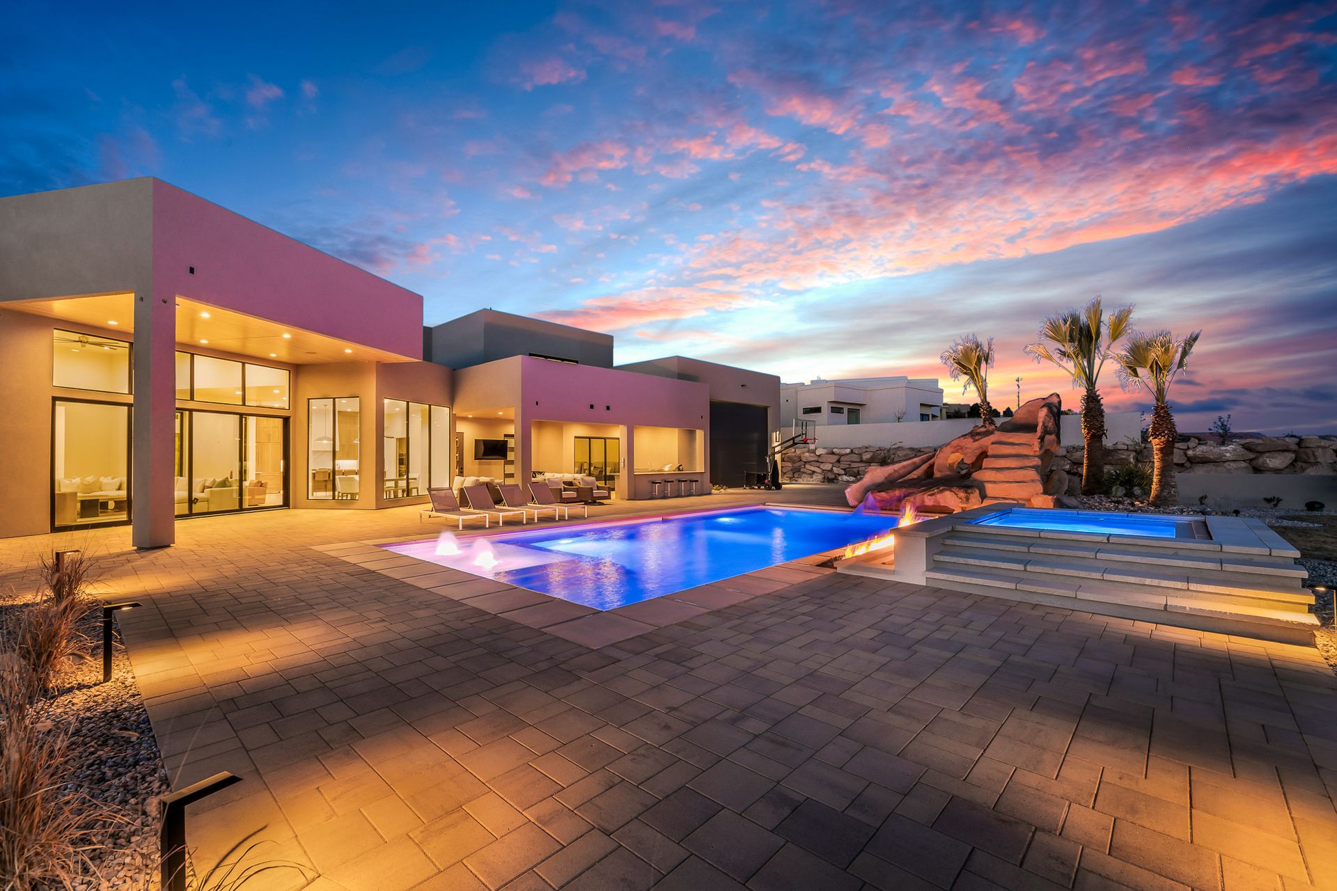 Twilight Pool · Pinnacle Dr